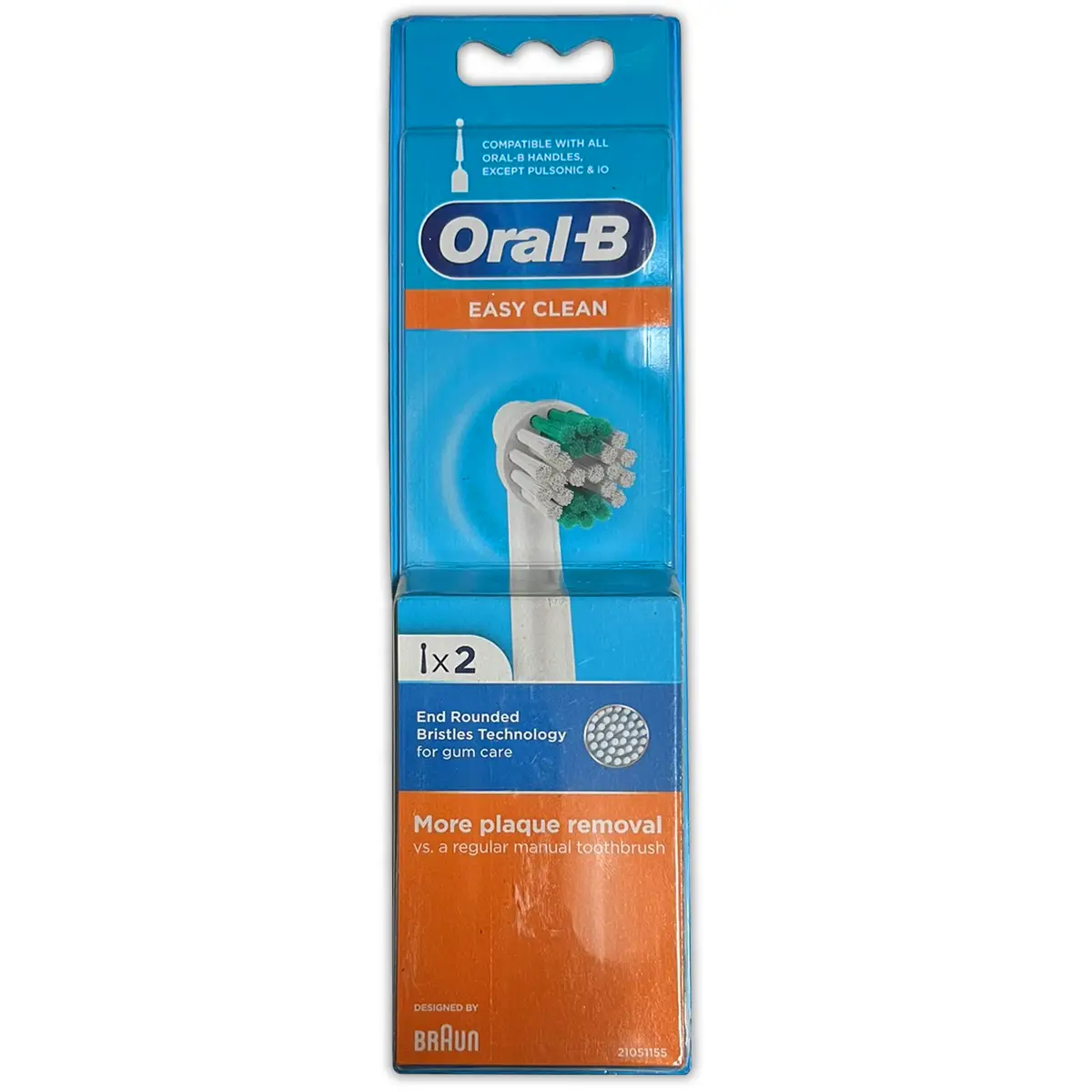 ORAL B RECHARGE 2PCS 1 ORAL B RECHARGE 2PCS