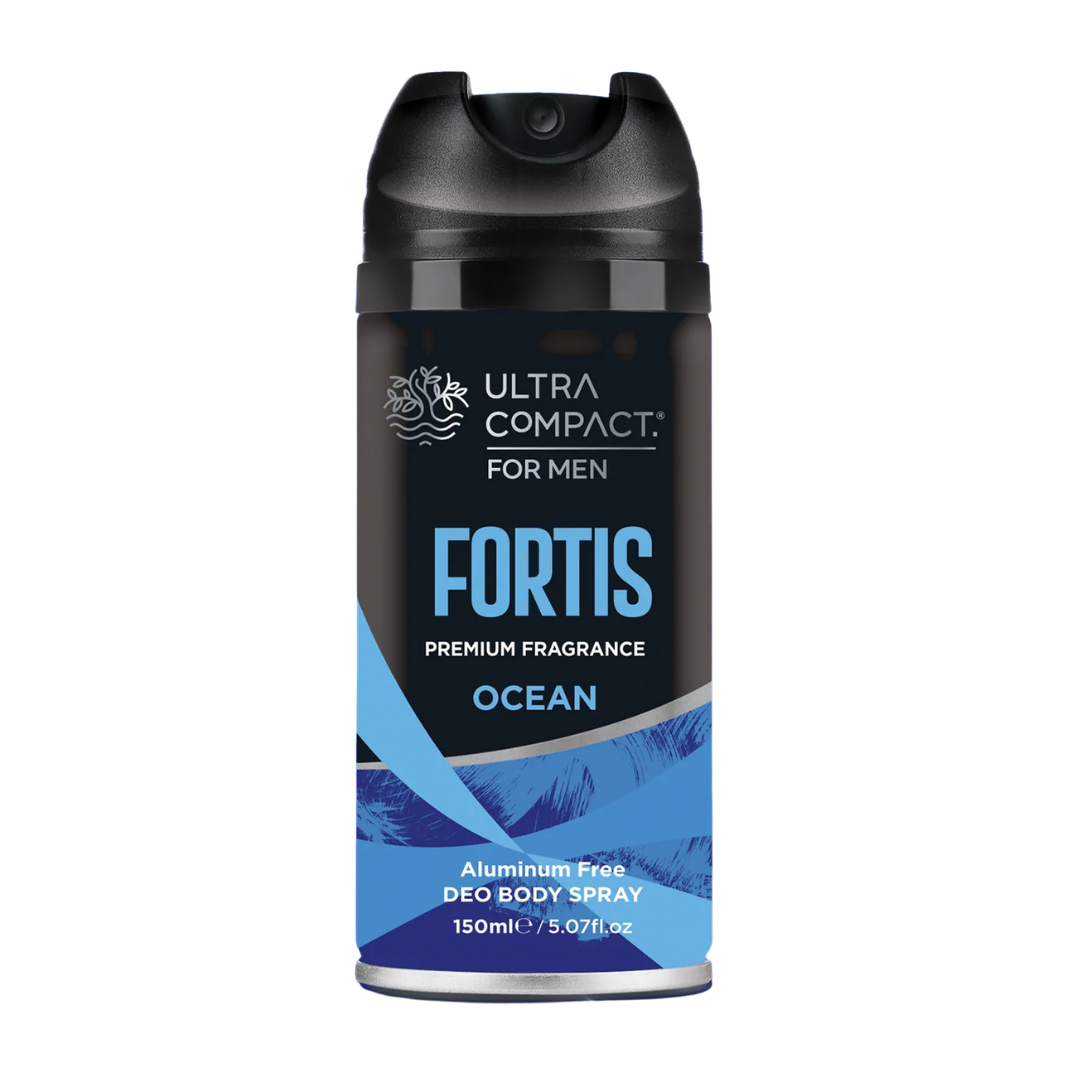 Ultra Compact Deodorant Men Fortis Spray 150ml 1 Ultra Compact Deodorant Men Fortis Spray 150ml