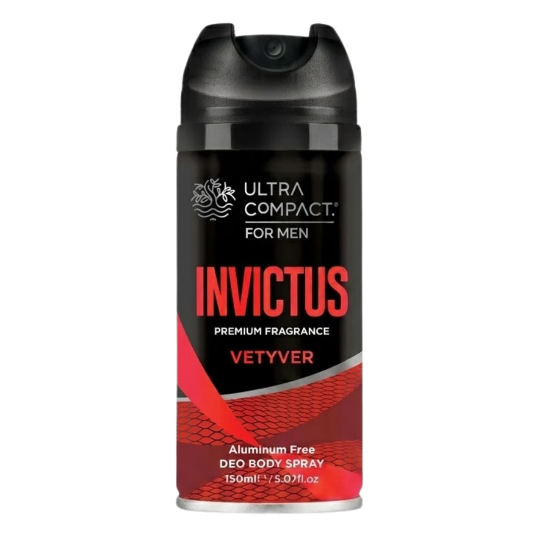 Ultra Compact Deodorant Men Invictus Spray 150ml 1 Ultra Compact Deodorant Men Invictus Spray 150ml