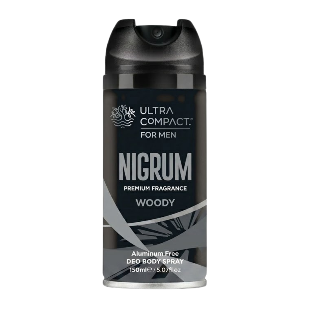 Ultra Compact Deodorant Men Nigrum Spray 150ml 1 Ultra Compact Deodorant Men Nigrum Spray 150ml