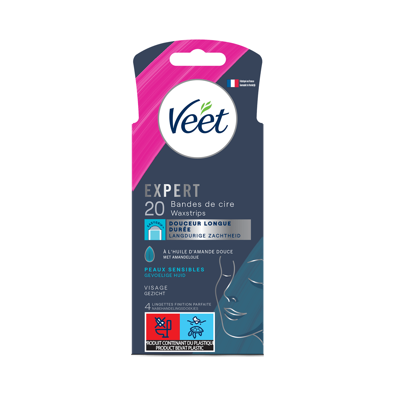 veet cire froid visage 20u 3 veet cire froid visage 20u
