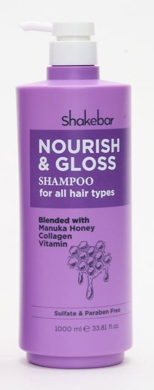 shakebar nourish & gloss shampoing 1l 1 shakebar nourish & gloss shampoing 1l