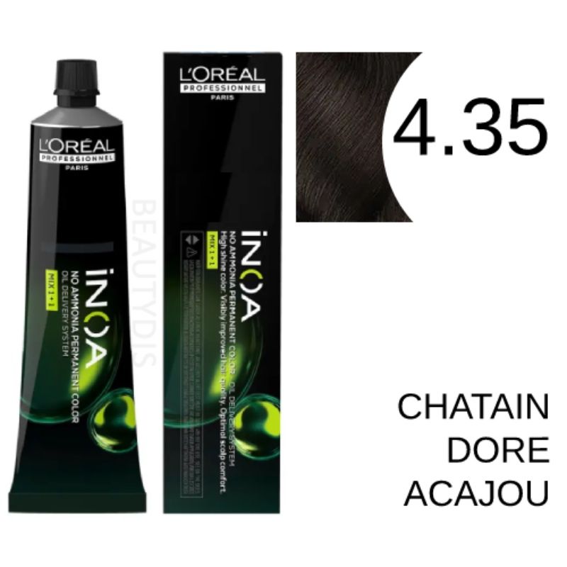L'OREAL PROFESSIONNEL iNOA 4.35 60G 1 L'OREAL PROFESSIONNEL iNOA 4.35 60G