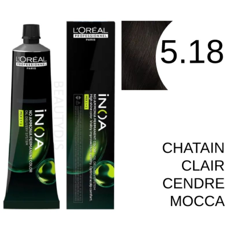 L'OREAL PROFESSIONNEL iNOA 5.18 60G 1 L'OREAL PROFESSIONNEL iNOA 5.18 60G