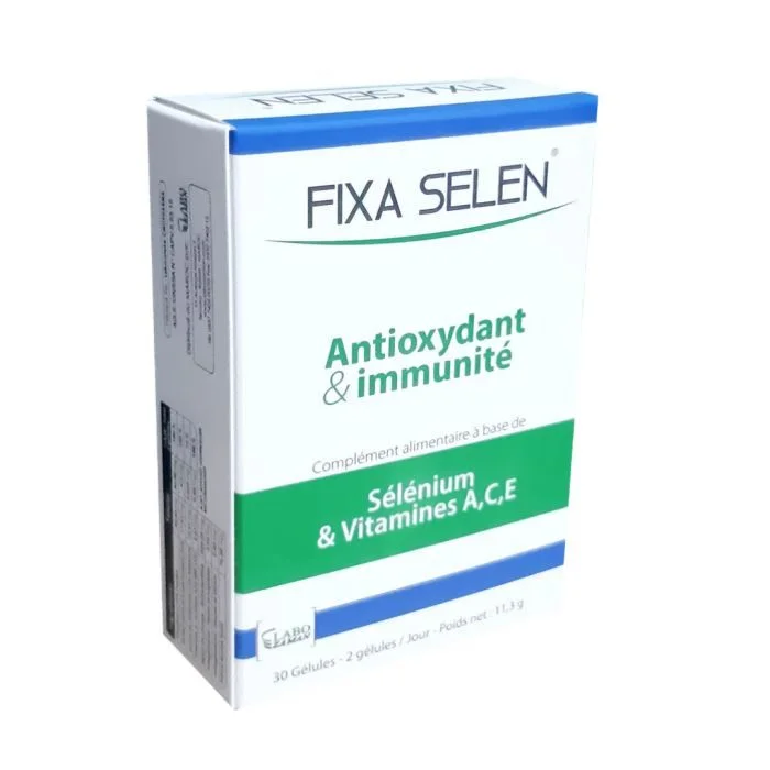 FIXASELEN SELENIUM&VITAMINES A,C,E 30GEL 1 FIXASELEN SELENIUM&VITAMINES A,C,E 30GEL