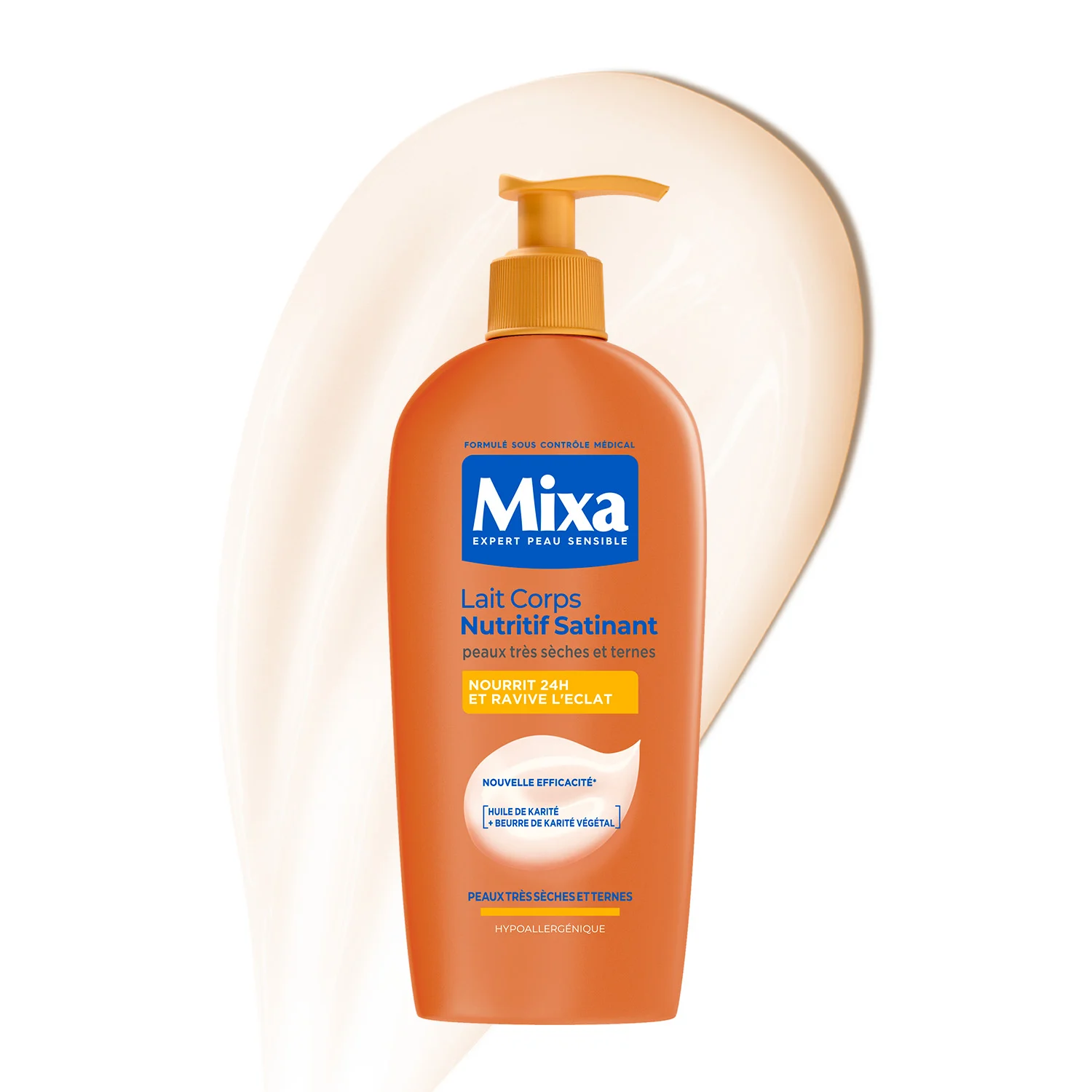 Mixa Lait Corps Nutritif Satinant 250ml