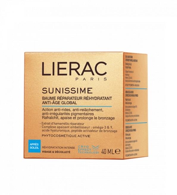 LIERAC SUNISSIME APRES SOLEIL BAUME REPARATEUR VISAGE ET DECOLLETE 40ML 1 LIERAC SUNISSIME APRES SOLEIL BAUME REPARATEUR VISAGE ET DECOLLETE 40ML