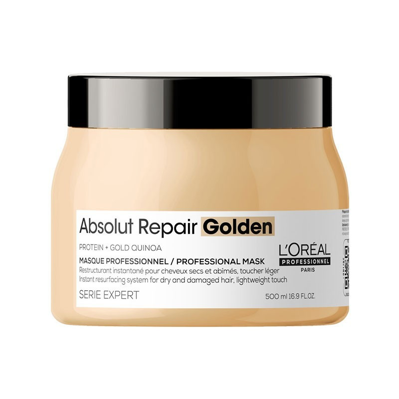 L'OREAL PROFESSIONNEL ABSOLUT REPAIR MASQUE GOLD 500ML 1 L'OREAL PROFESSIONNEL ABSOLUT REPAIR MASQUE GOLD 500ML