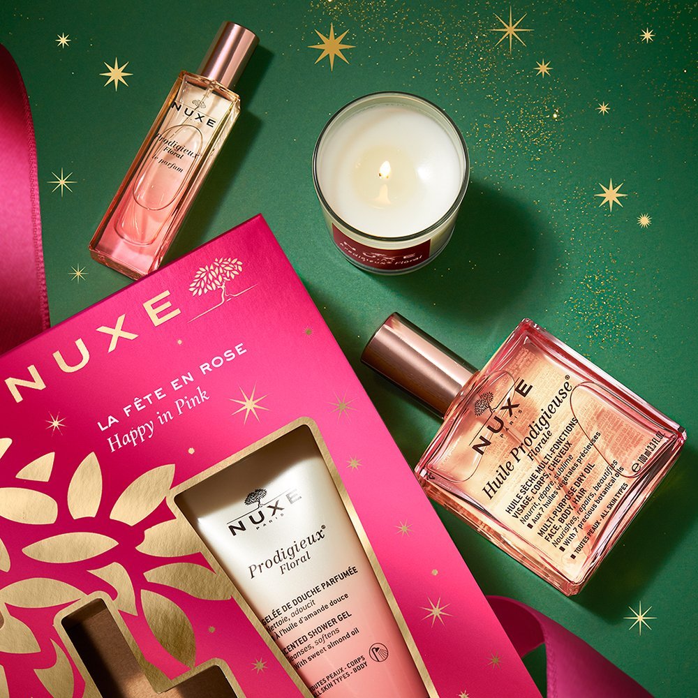 Nuxe Coffret Noël la Fête en Rose 1 Nuxe Coffret Noël la Fête en Rose