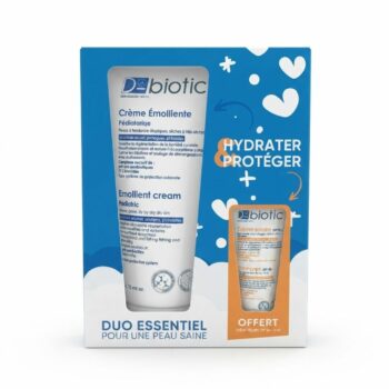 D-biotic Duo Essentiel Crème Émolliente Pédiatrique + mini Crème Solaire  Offerte