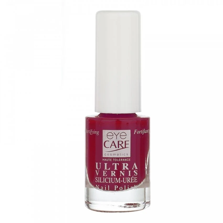 Eye Care Vernis A Ongles 5 ml Ultra Vernis Silicium-Uree Bordeaux
