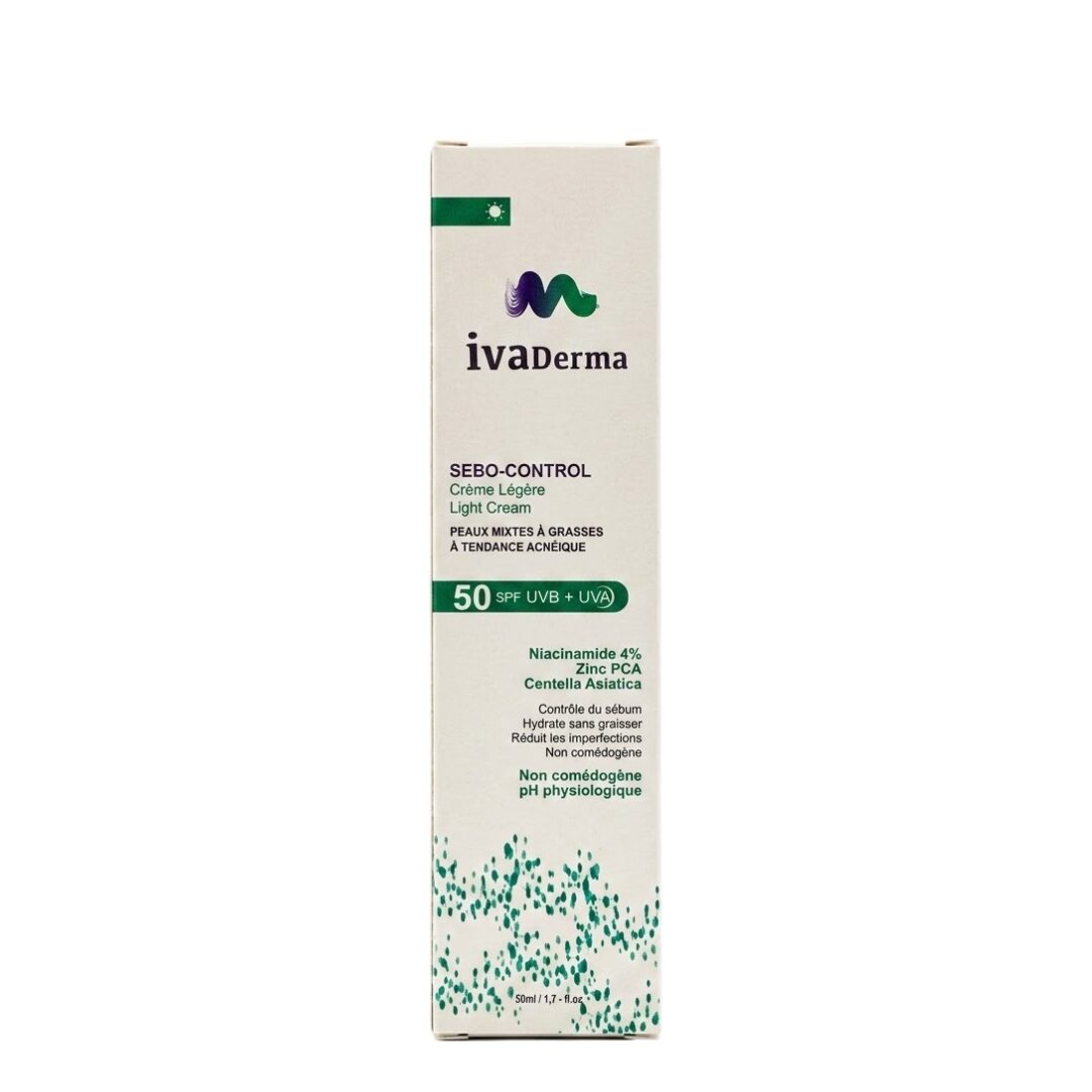 Ivaderma Sebo Control Creme Legere Spf50+ 50ml