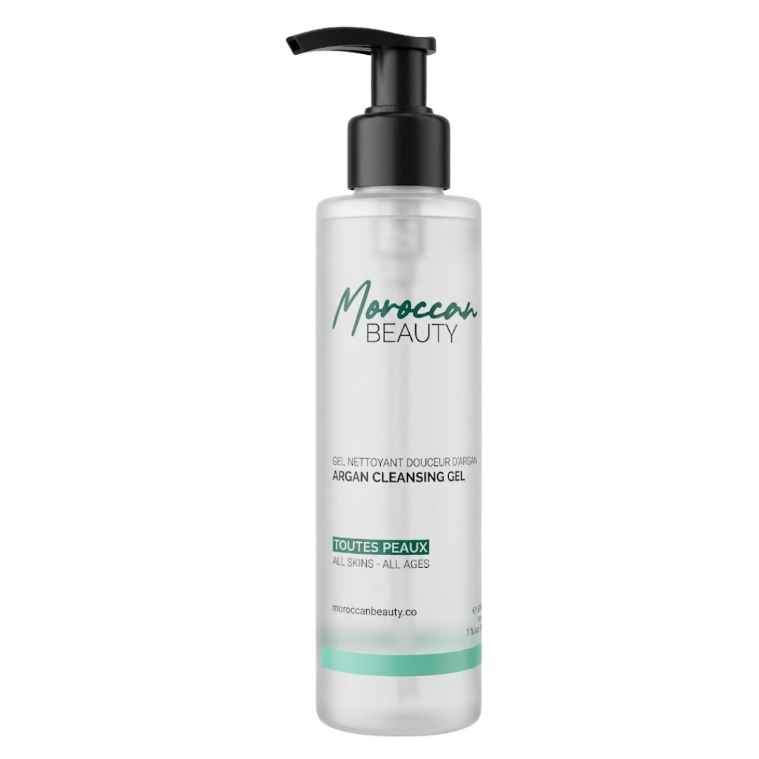Moroccan Beauty Gel Nettoyant Douceur D'argan 200ml 1 Moroccan Beauty Gel Nettoyant Douceur D'argan 200ml