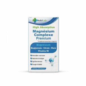 Nutrilab Magnesium Complexe Premium 60 Gelules