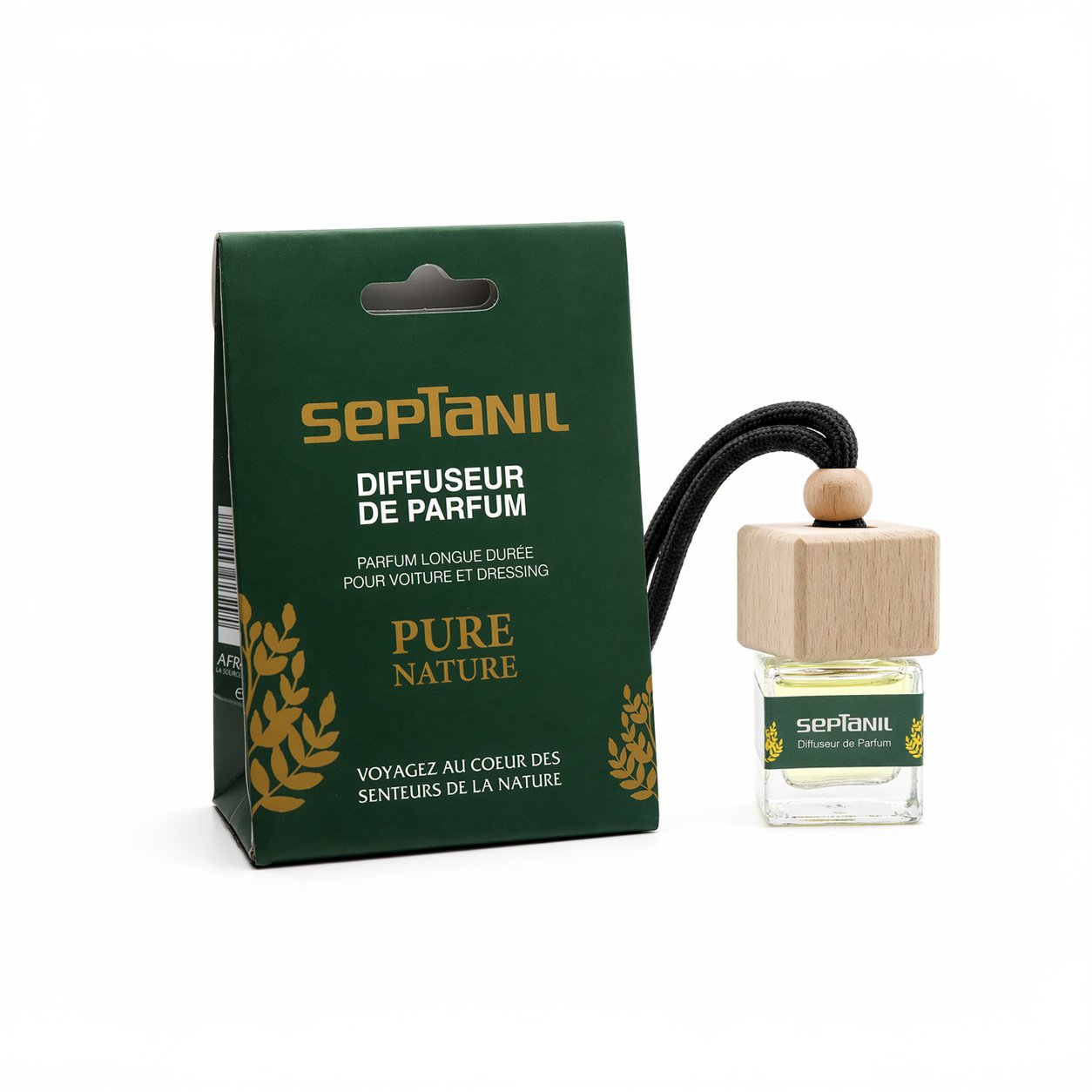 Septanil Diffuseur De Voiture Pure Nature 8ml 1 Septanil Diffuseur De Voiture Pure Nature 8ml