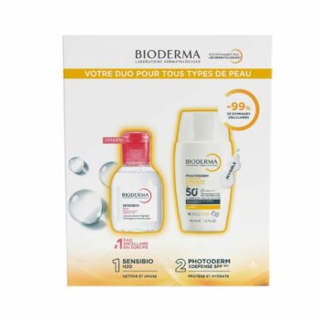 Bioderma Photoderm Xdefense Ultra Fluide Invisible+Sensibio H2O 100ml pack