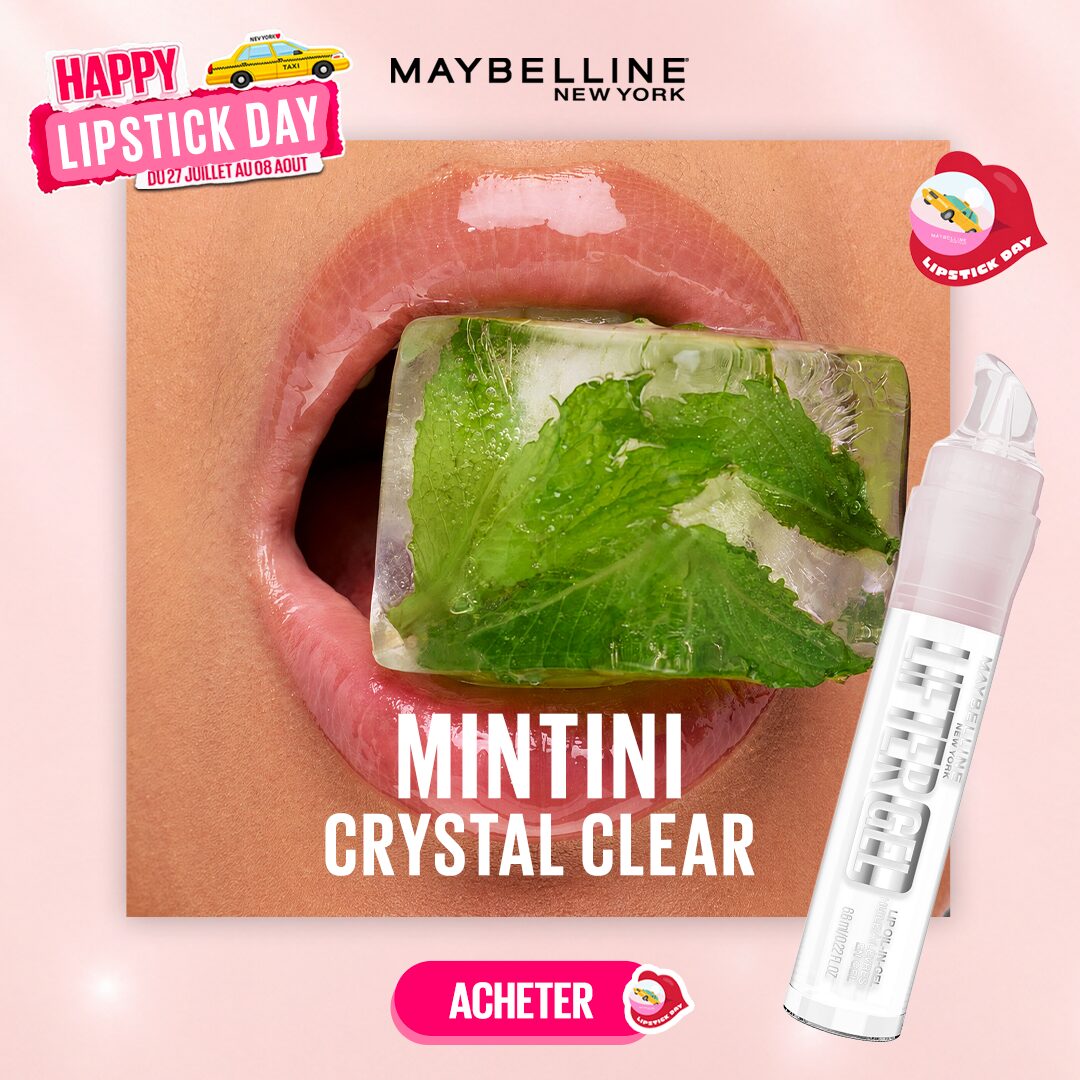 Maybelline Lifter Gel™ Oil-in-Gel Lip Gloss 001 Mintini 1 Maybelline Lifter Gel™ Oil-in-Gel Lip Gloss 001 Mintini