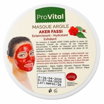 Pro Vital Masque Argile Aker Fassi 120g