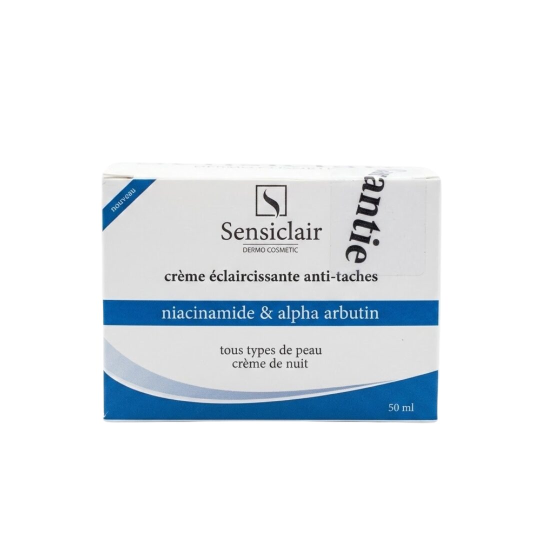 Sensiclair Creme De Nuit Eclaircissante Anti Taches 50ml 1 Sensiclair Creme De Nuit Eclaircissante Anti Taches 50ml