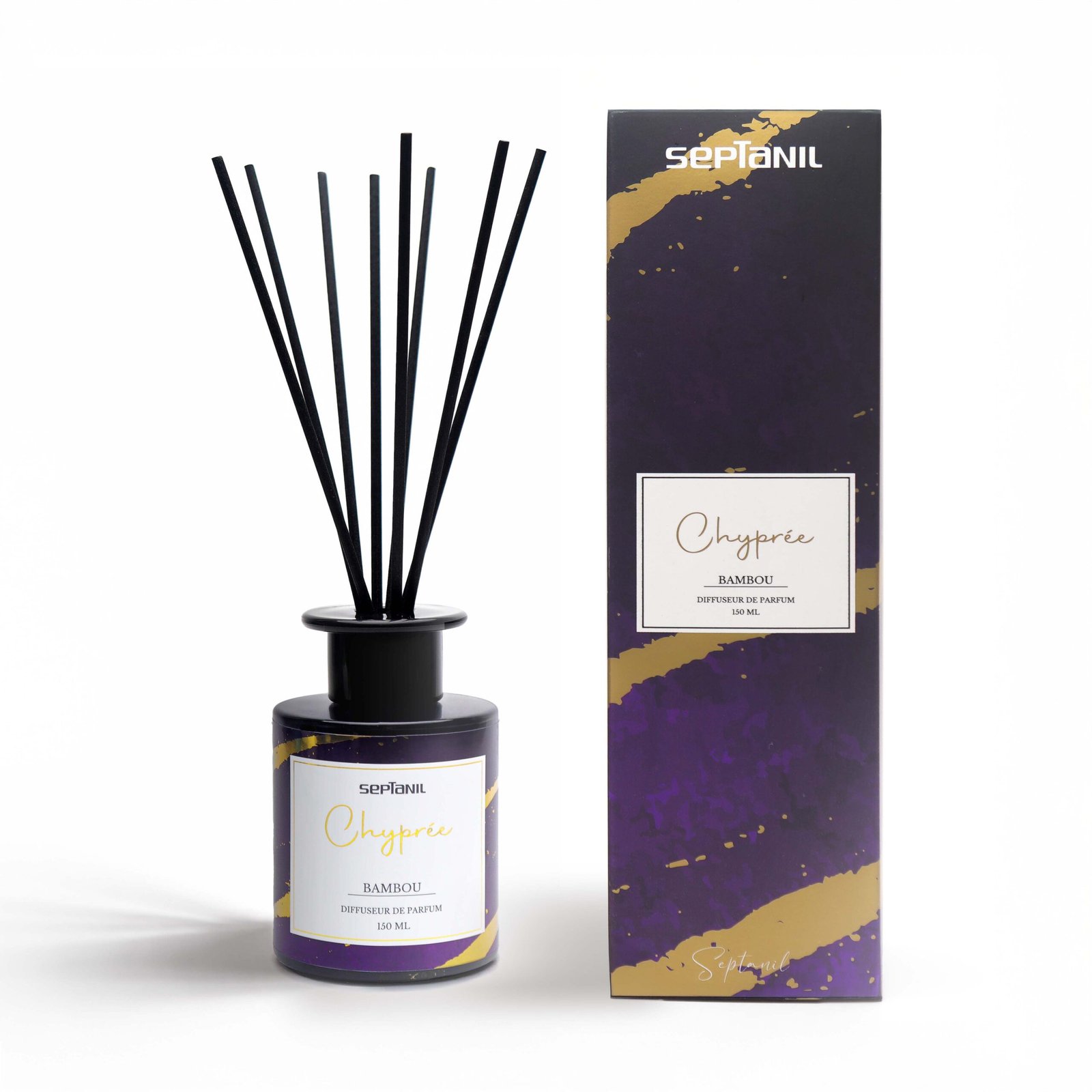 Septanil Diffuseur De Senteur En Bambou Chypree 150ml 1 Septanil Diffuseur De Senteur En Bambou Chypree 150ml