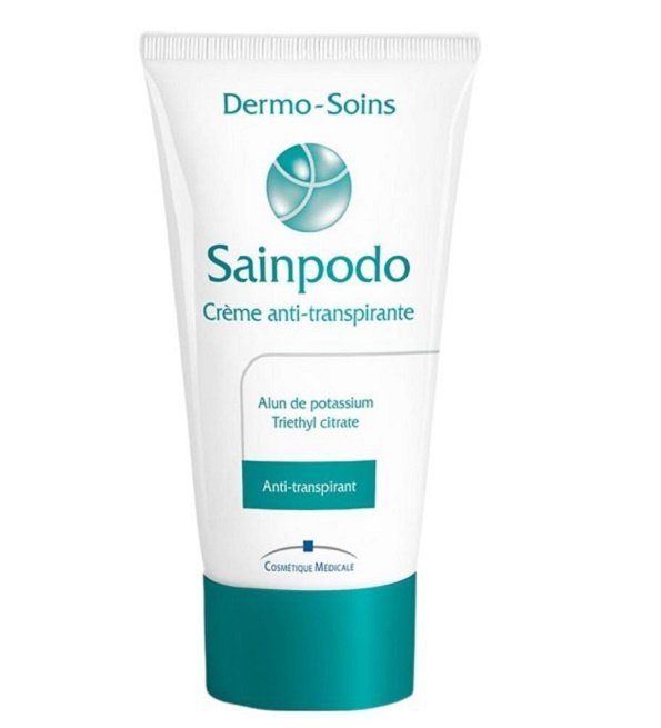 DERMO-SOINS SAINPODO CRÈME ANTI-TRANSPIRANTE 1 DERMO-SOINS SAINPODO CRÈME ANTI-TRANSPIRANTE
