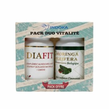 Indoka Diafit 60gelule+Moringa Oleifera 90comprimés Pack