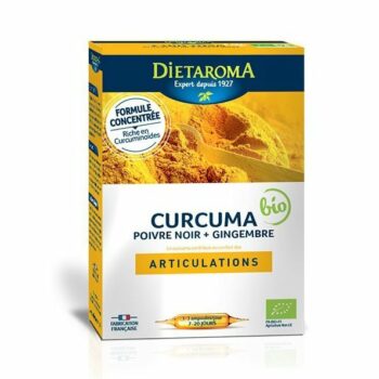 Dietaroma Curcuma +Gingembre 20 Ampoules*10ml