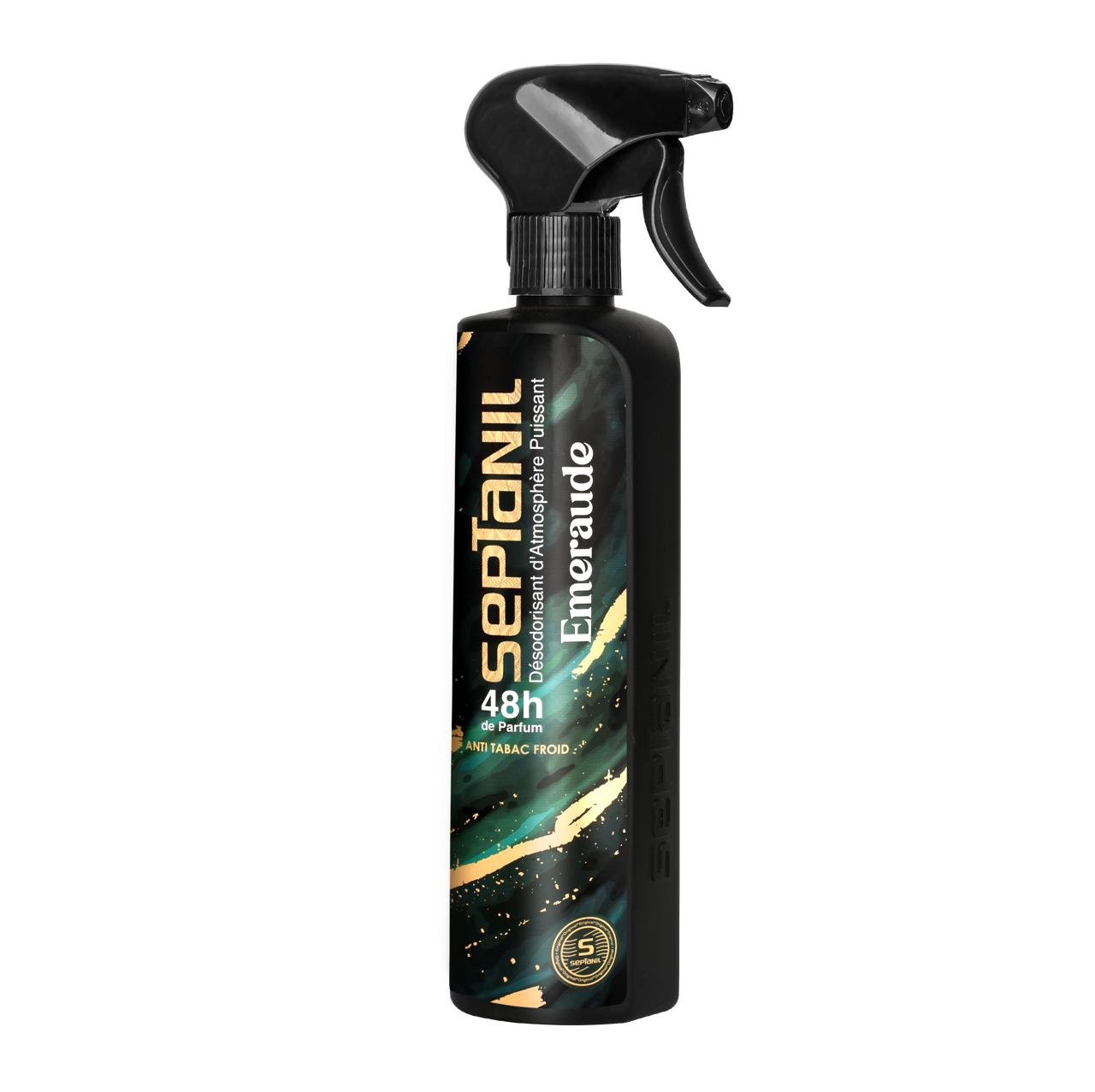 Septanil Desodorisant D'Atmosphere Puissant Oud Emeraude 500ml 1 Septanil Desodorisant D'Atmosphere Puissant Oud Emeraude 500ml