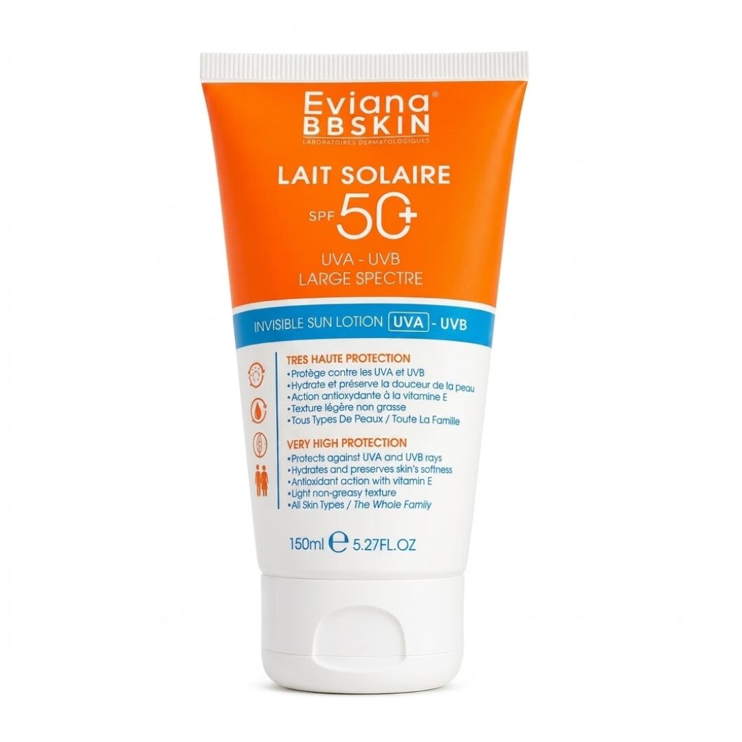 Eviana Bbskin Lait Solaire SPF50+ 150ML 1 Eviana Bbskin Lait Solaire SPF50+ 150ML