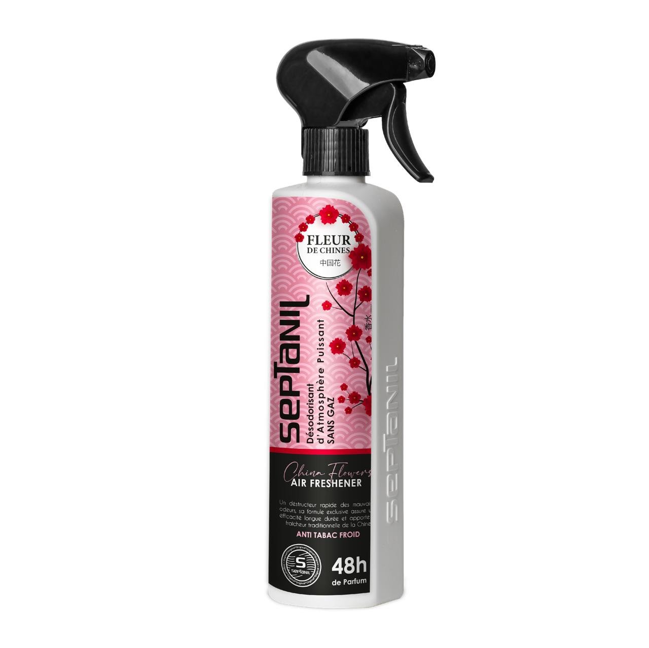 Septanil Desodorisant D'atmosphere Fleur De Chine 500ml 1 Septanil Desodorisant D'atmosphere Fleur De Chine 500ml
