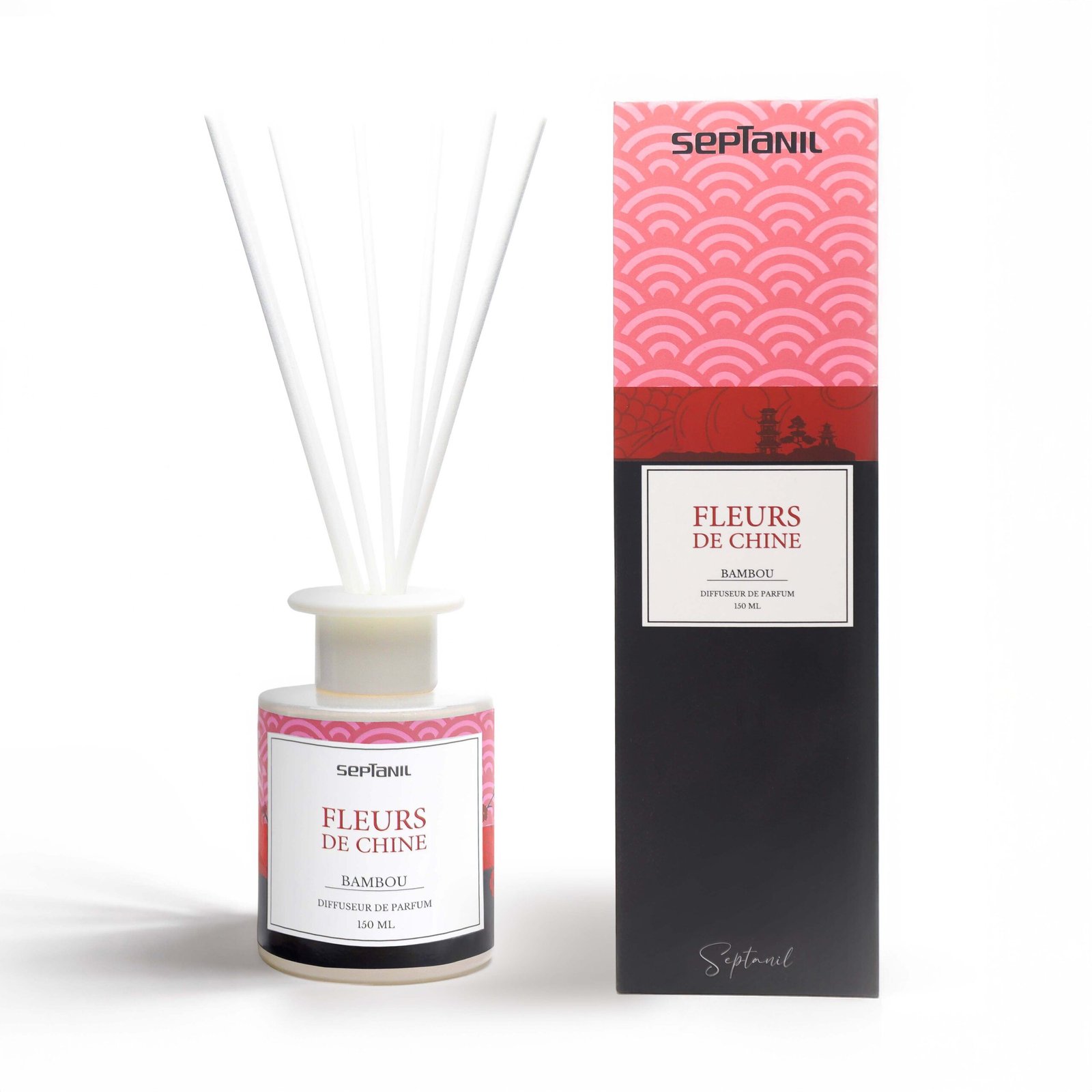 Septanil Diffuseur De Senteur En Bambou Fleur De Chine 150ml 1 Septanil Diffuseur De Senteur En Bambou Fleur De Chine 150ml