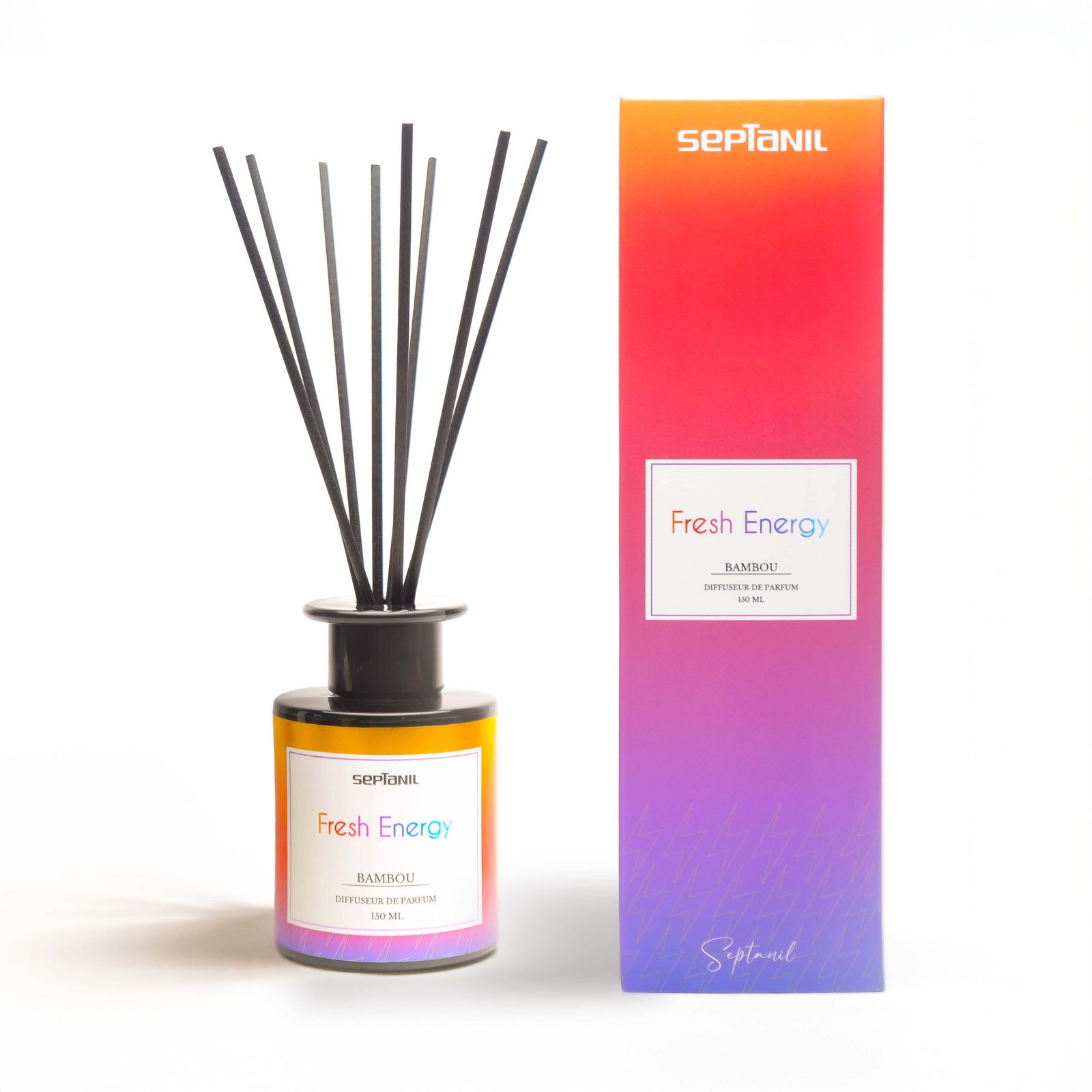 Septanil Diffuseur De Senteur En Bambou Fresh Energie 150ml 1 Septanil Diffuseur De Senteur En Bambou Fresh Energie 150ml