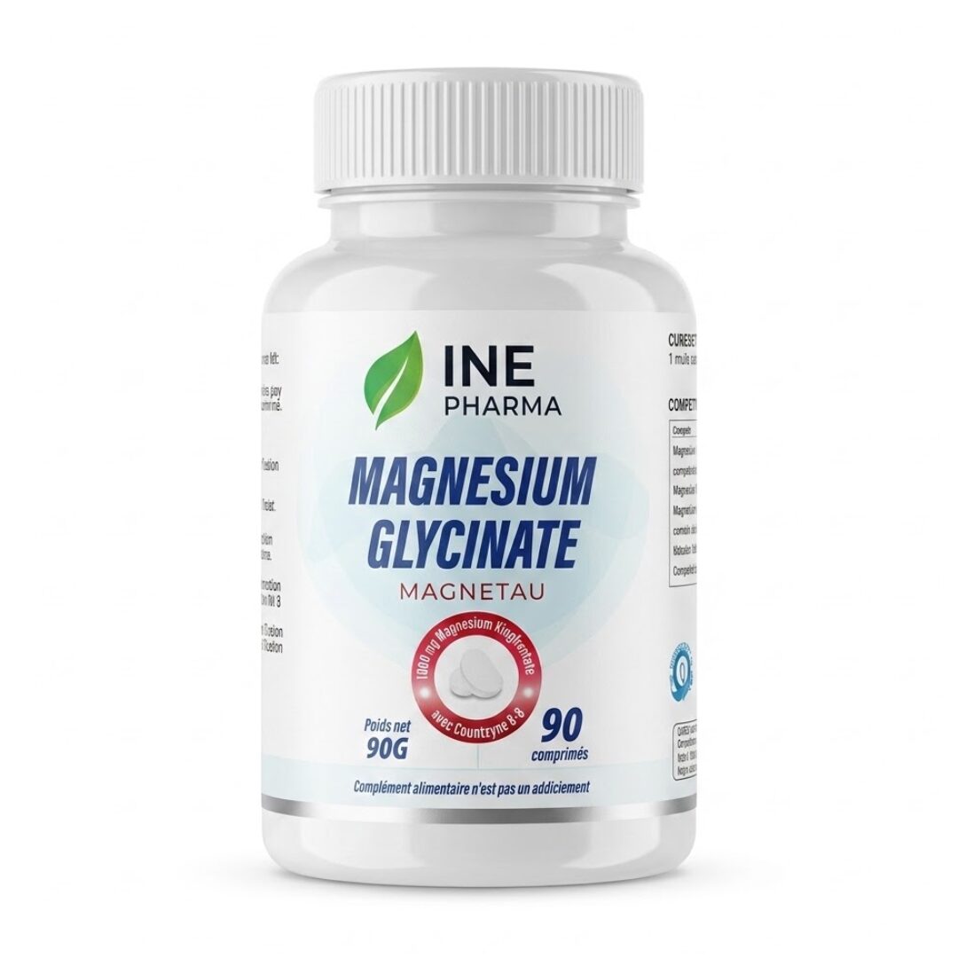 Ine Pharma Magnesium Glycinate 90 comprimés 1 Ine Pharma Magnesium Glycinate 90 comprimés