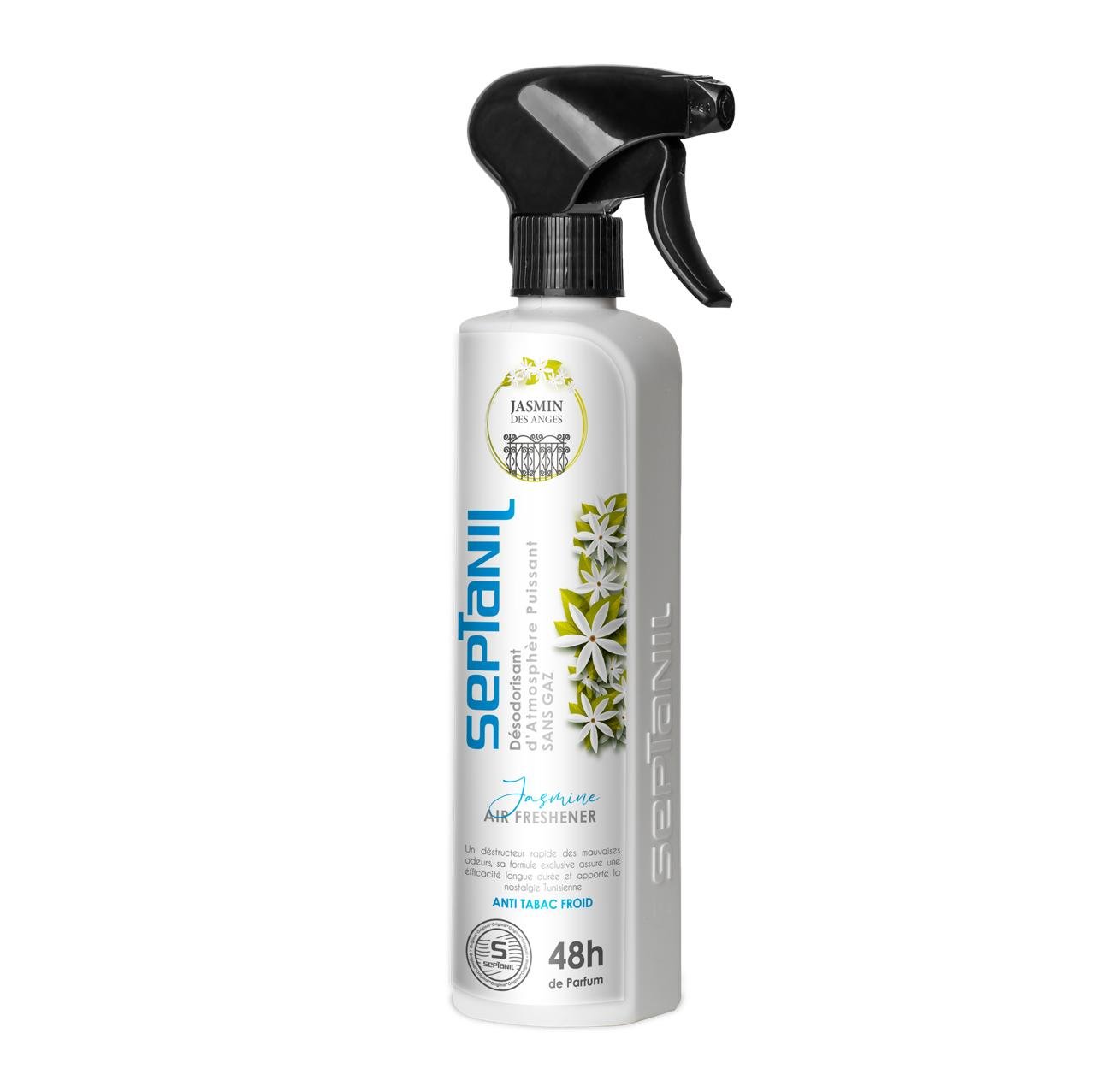 Septanil Desodorisant D'atmosphere Jasmin 500ml 1 Septanil Desodorisant D'atmosphere Jasmin 500ml