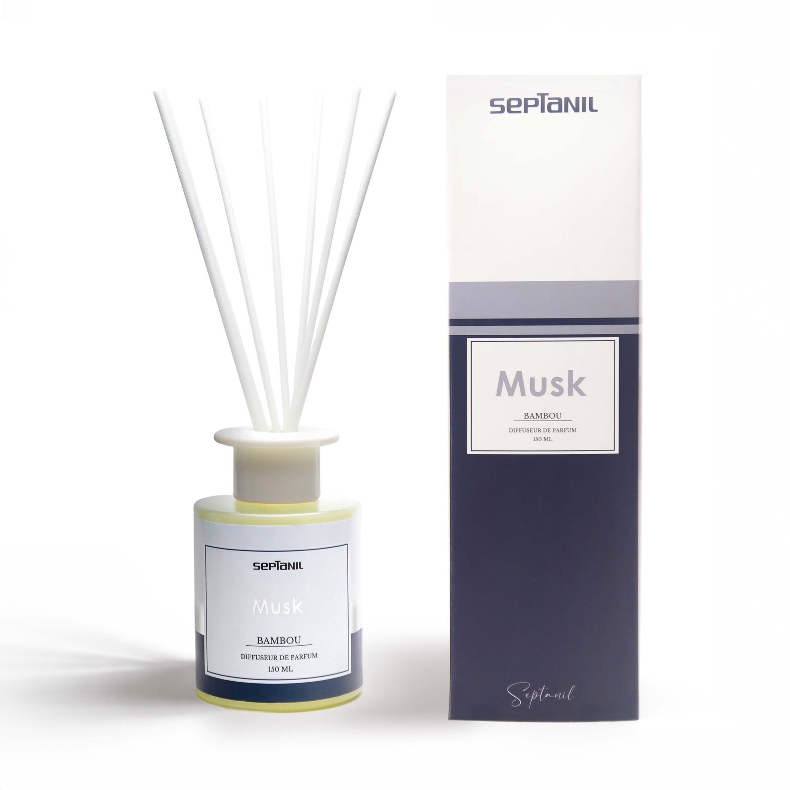 Septanil Diffuseur De Senteur En Bambou Musk 150ml 1 Septanil Diffuseur De Senteur En Bambou Musk 150ml