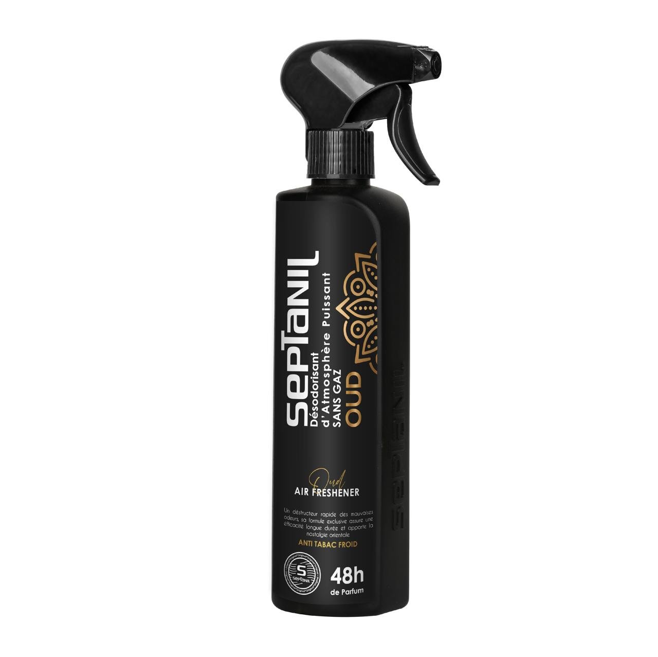 Septanil Desodorisant D'atmosphere Oud Malaky 500ml 1 Septanil Desodorisant D'atmosphere Oud Malaky 500ml