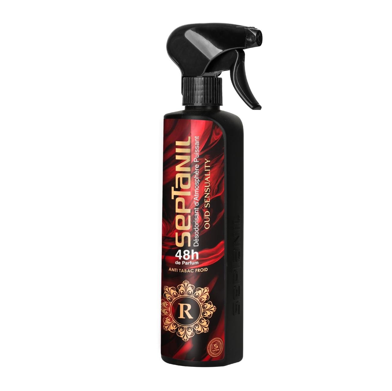 Septanil Desodorisant D'Atmosphere Puissant Oud Sensuality 500 ml 1 Septanil Desodorisant D'Atmosphere Puissant Oud Sensuality 500 ml