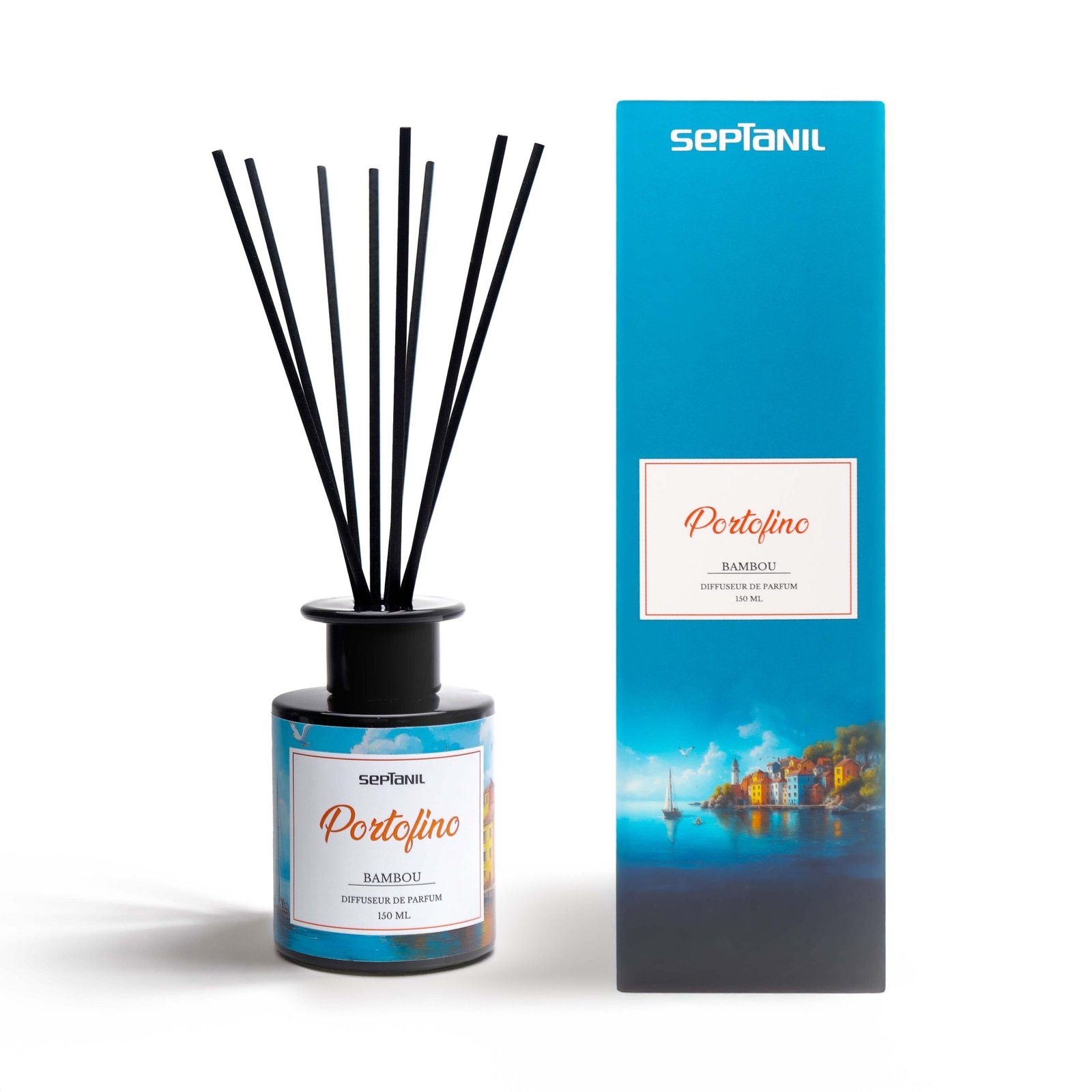 Septanil Diffuseur De Senteur En Bambou Portofino 150ml 1 Septanil Diffuseur De Senteur En Bambou Portofino 150ml