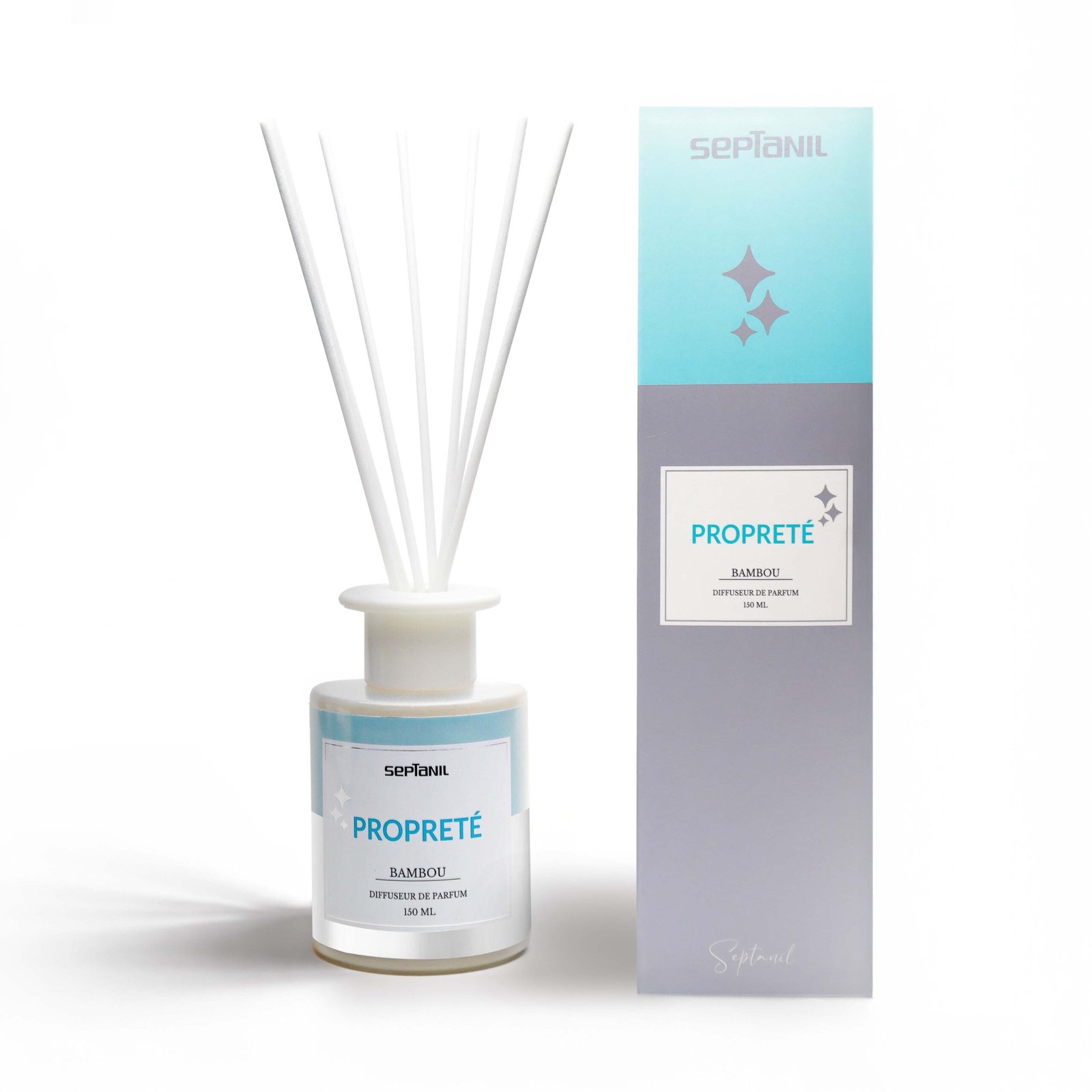Septanil Diffuseur De Senteur En Bambou Propreté 150ml 1 Septanil Diffuseur De Senteur En Bambou Propreté 150ml