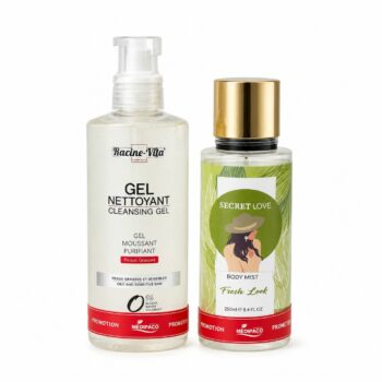 Racine Vita Gel Moussant Peaux Grasses 420ml+Secret Love Body Mist Pack