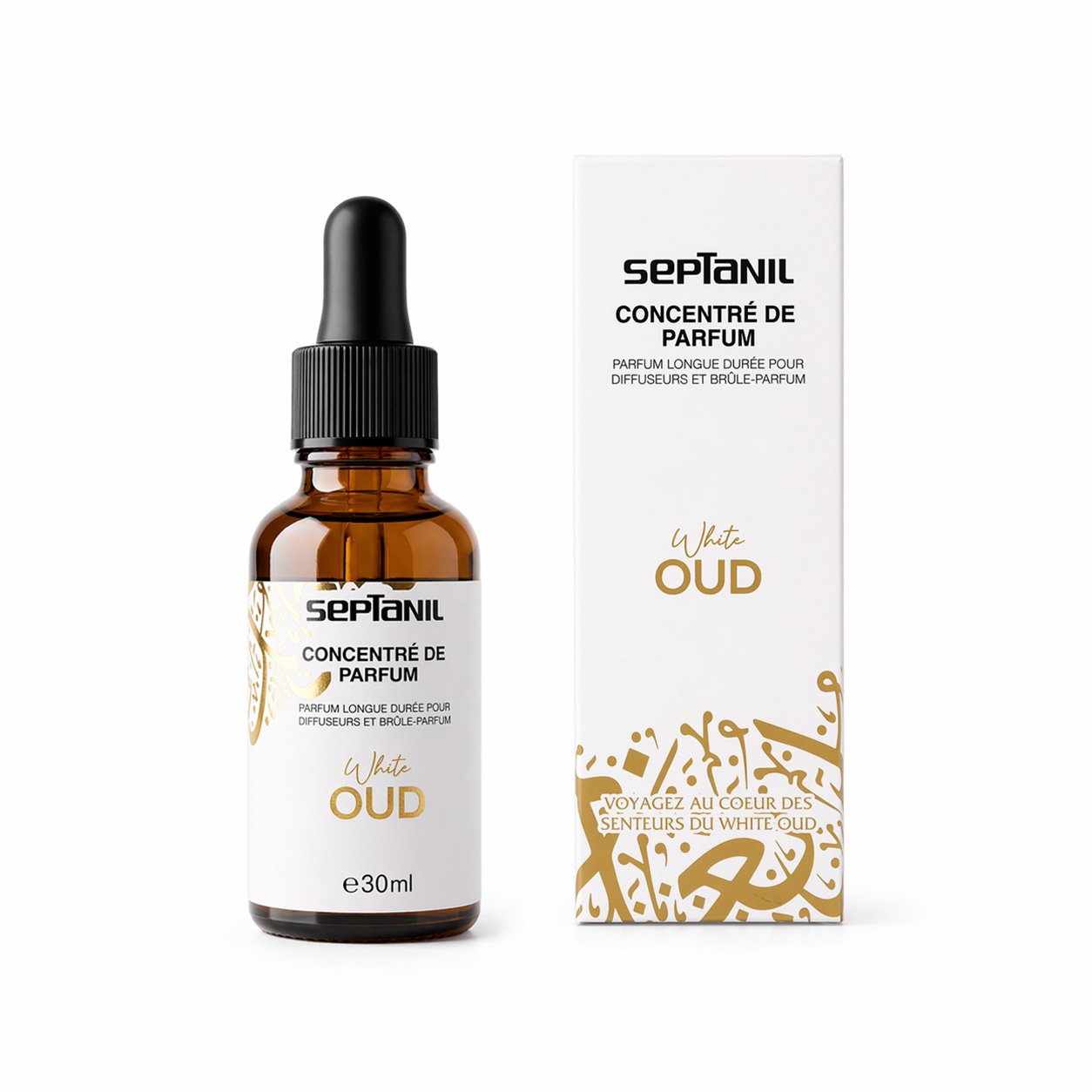 Septanil Base Fragrance Compte Goutte Oud White 30ml 1 Septanil Base Fragrance Compte Goutte Oud White 30ml