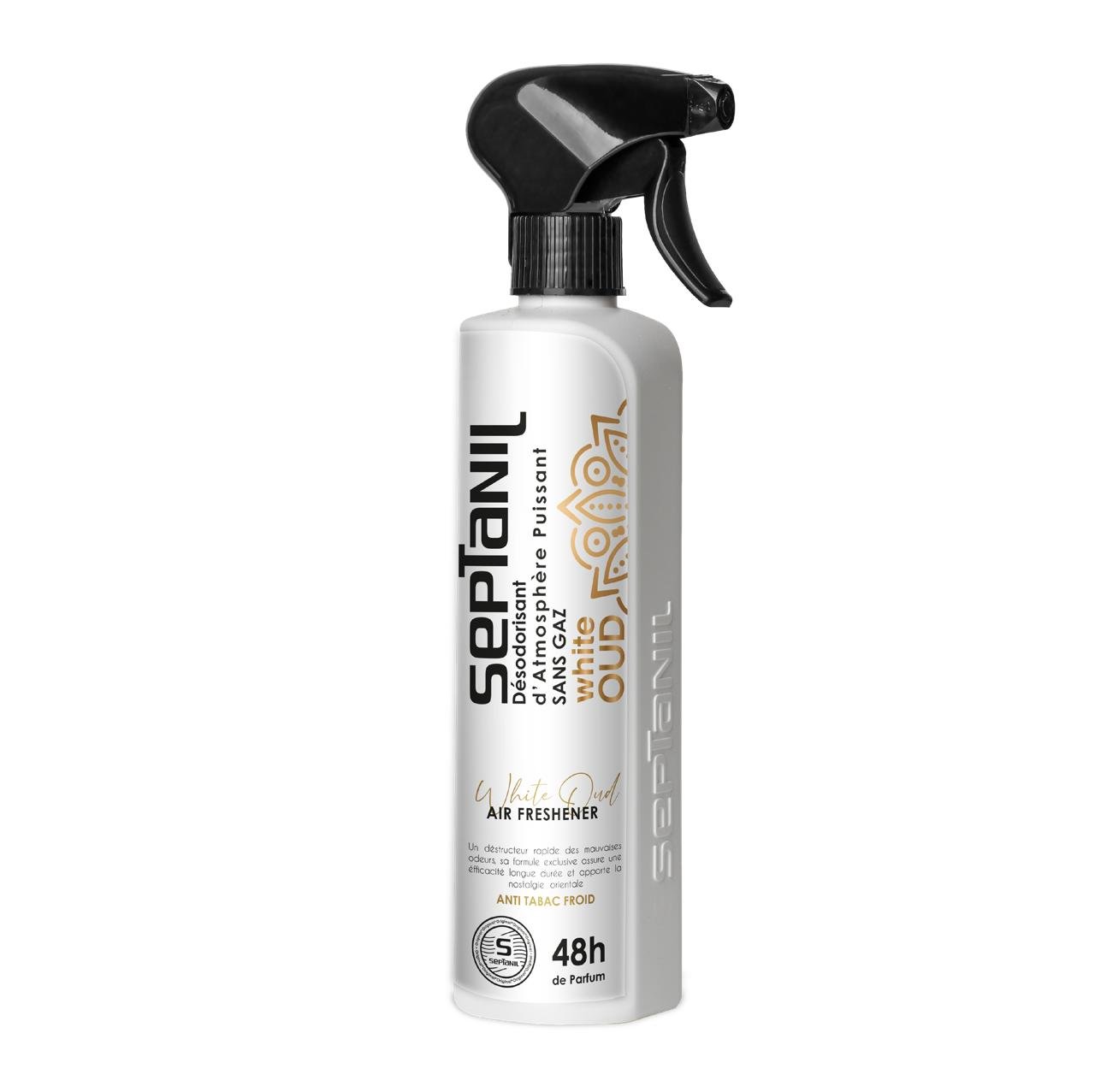 Septanil Desodorisant D'atmosphere White Oud 500ml 1 Septanil Desodorisant D'atmosphere White Oud 500ml