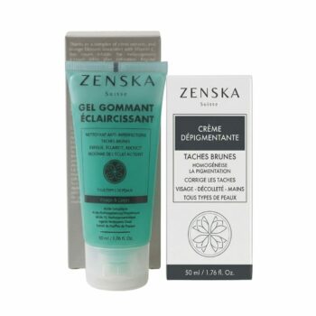Zenska Crème Dépigmentante 50ml+Gel Gommante 50ml pack