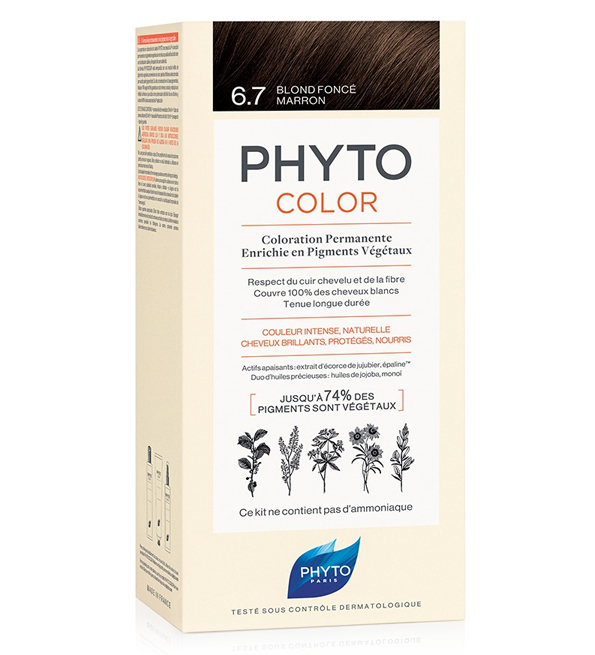 Phytocolor 6.7 Blond fonce marron 1 Phytocolor 6.7 Blond fonce marron
