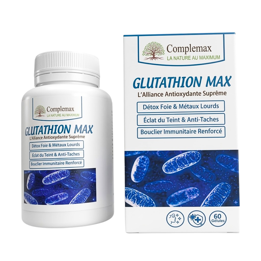 Complemax Glutathion Max 60 Gelules 1 Complemax Glutathion Max 60 Gelules