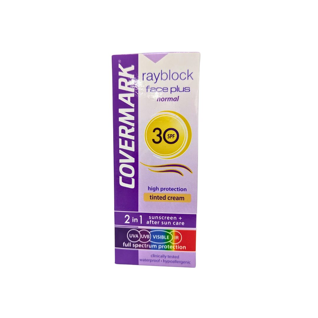 Covermark Rayblock Face Plus Visible Normal Spf30 50ml 1 Covermark Rayblock Face Plus Visible Normal Spf30 50ml