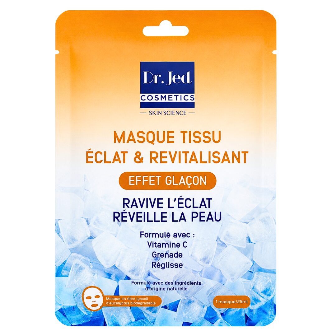 Dr Jed Masque Tissu Eclat & Revitalisant 25ml 1 Dr Jed Masque Tissu Eclat & Revitalisant 25ml