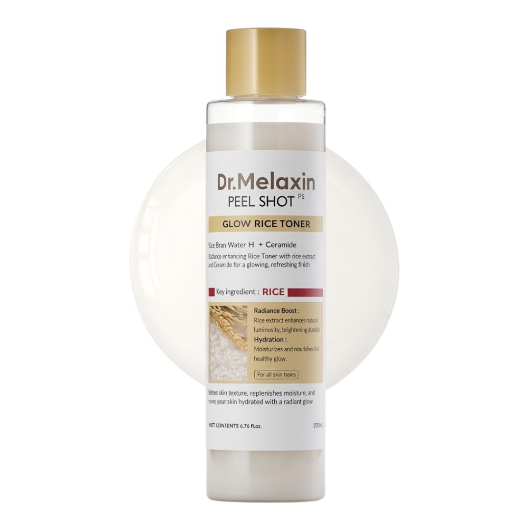 Dr.Melaxin Peel Shot Glow White Rice Toner 200ml 1 Dr.Melaxin Peel Shot Glow White Rice Toner 200ml