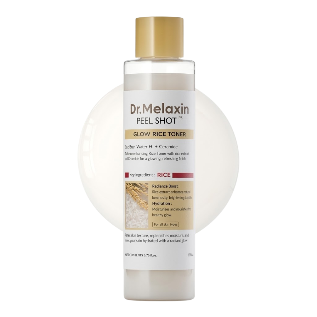 Dr.Melaxin Peel Shot Glow White Rice Toner 200ml