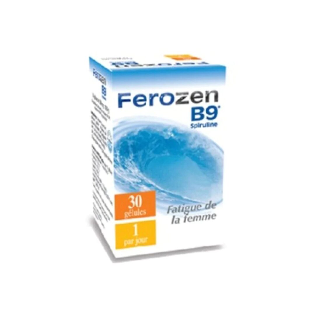 Ferozen B9 Boite 30 Gélules 1 Ferozen B9 Boite 30 Gélules